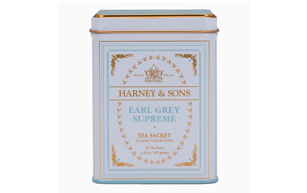 Harney & Sons Earl Grey Supreme Tea   Tin  20 pcs